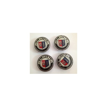 4X LOGO JANTE BMW ALPINA E39 E46 X5 E38 E90 E91 E92 E93 Z3 Z4 E53 E65