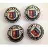 4X LOGO JANTE BMW ALPINA E39 E46 X5 E38 E90 E91 E92 E93 Z3 Z4 E53 E65