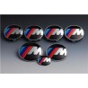 PACK COMPLET 7 PCS LOGO BMW JANTE ALU COFFRE CAPOT VOLANT JANTE M/// E39 E46 X5 E38 E90 E91 E92 E93 Z3 Z4 E53 E65