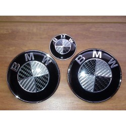 2X LOGO COFFRE & CAPOT BMW...