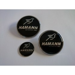 PACK 3X LOGO COFFRE CAPOT VOLANT BMW HAMANN E39 E46 X5 E38 E90 E91 E92 E93 Z3 Z4 E53 E65