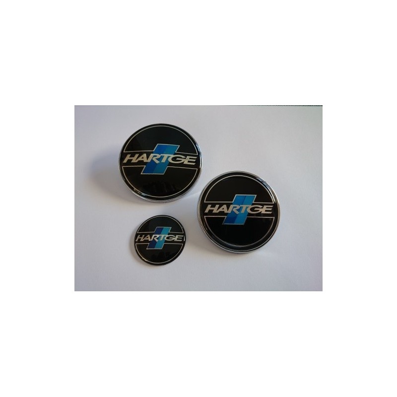 PACKS 3X LOGO COFFRE CAPOT VOLANT BMW HARTGE  E39 E46 X5 E38 E90 E91 E92 E93 Z3 Z4 E53 E65