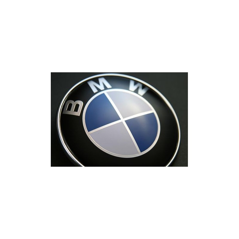 1X LOGO COFFRE OU CAPOT BMW ORIGINAL E39 E46 X5 E83 E38 E90 E91 E92 E93 Z3 Z4 E53 E65