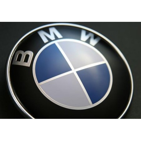 1X LOGO COFFRE OU CAPOT BMW ORIGINAL E39 E46 X5 E83 E38 E90 E91 E92 E93 Z3 Z4 E53 E65