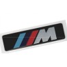 2X LOGO BAGUETTE DE PORTE M/// BMW E36 E39 E46 E53 E38 E39 E65 E60 E90 E92 ORIGINAL M POWER