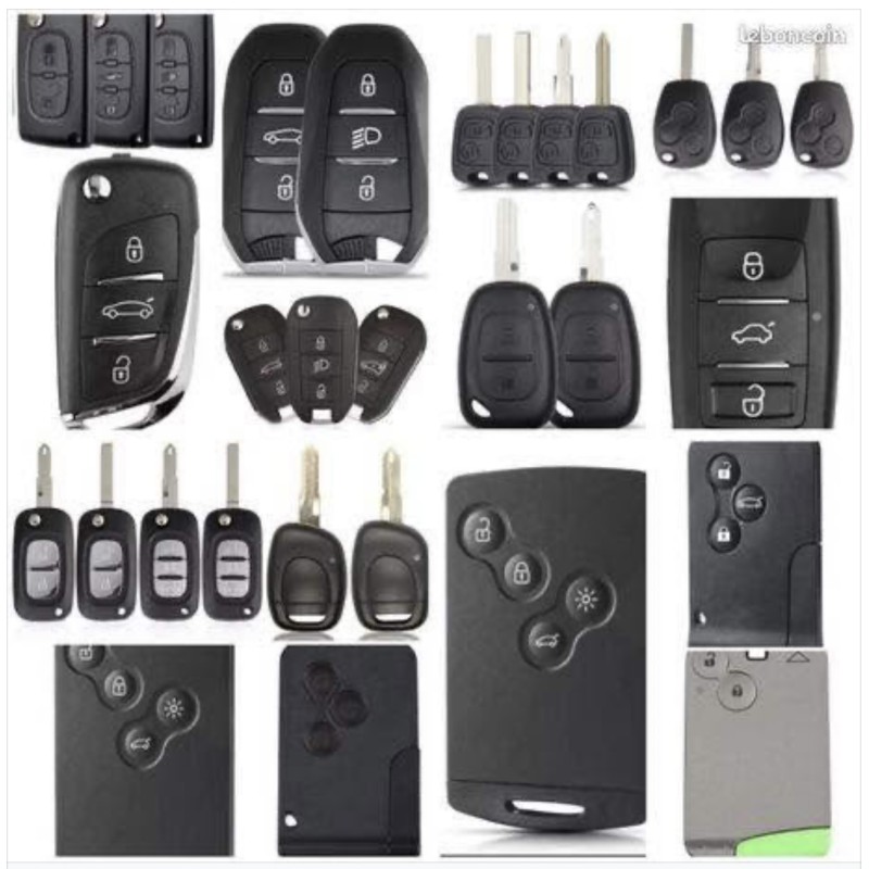 Clé de voiture perdu à bordeaux  non détecté non reconnue programmé clé automobile  les landes dordogne Aquitaine Gironde carte