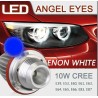 ANGEL EYE EYES BMW E39 E53 E60 E61 E63 E65 E66 E87 BLANC XENON ANTI ERREUR ODB pour BMW E36 E39 E46 X5 E38 E53 E65 M5