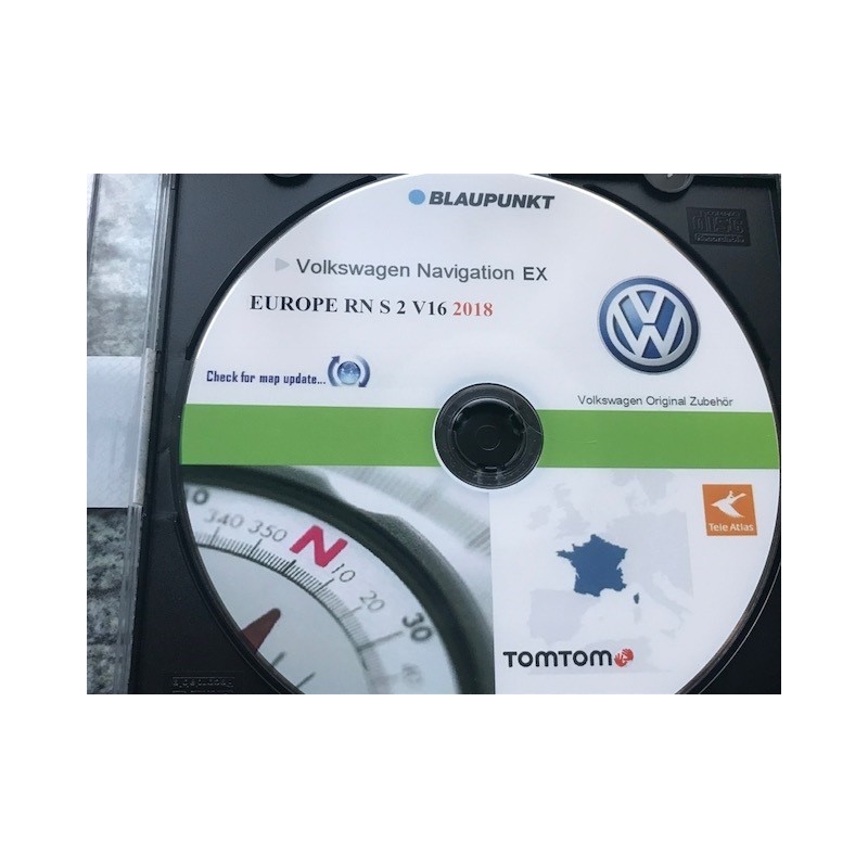 VOLKSWAGEN DVD GPS NAVIGATION EX MFD2 RNS2 EUROPE V16 2018 PASSAT GOLF 5 6 TIGUAN SIROCCO