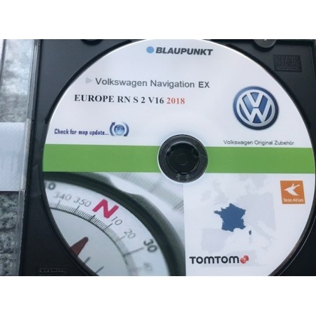 VOLKSWAGEN DVD GPS NAVIGATION EX MFD2 RNS2 EUROPE V16 2018 PASSAT GOLF 5 6 TIGUAN SIROCCO