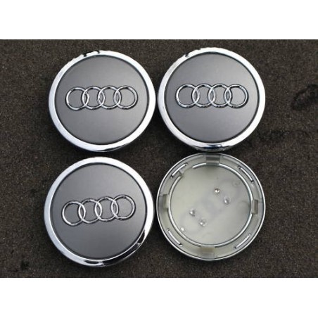 4X LOGO JANTE AUDI A4 A6 S4 S6