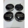 LOGO JANTE NOIR AUDI A4 A6 S4 S6