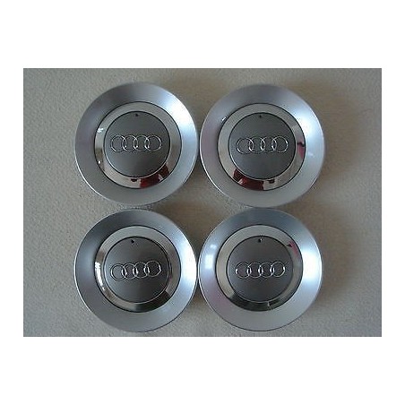 4X LOGO JANTE AUDI A4 A6 S4 S6 TT DIAMETRE 150mm