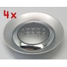 4X LOGO JANTE AUDI A4 A6 S4 S6 TT DIAMETRE 150mm