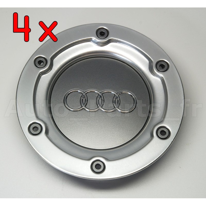 LOGO JANTE NOIR AUDI 146mm