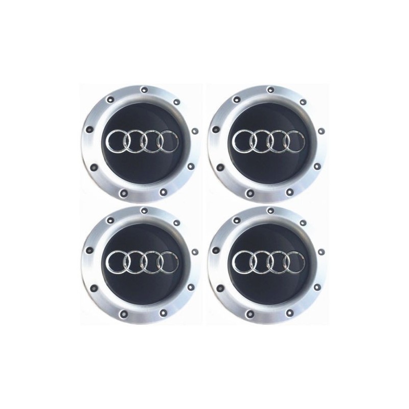 4X LOGO JANTE AUDI A4 A6 S4 S6 TT DIAMETRE 146mm