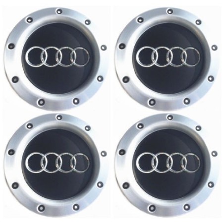 4X LOGO JANTE AUDI A4 A6 S4 S6 TT DIAMETRE 146mm