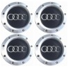 4X LOGO JANTE AUDI A4 A6 S4 S6 TT DIAMETRE 146mm