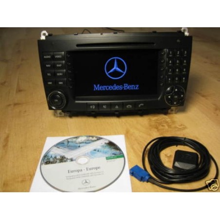 MERCEDES GPS NAVIGATION CLK W209 COMAND APS NTG2 DVD BLUETOOTH 16.9 COULEUR APS GPS CLASS C W209 NTG 2