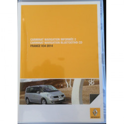 CD RENAULT GPS 2014 2015 V34 V32 CARMINAT INFORMÉE 2 CNI2 FRANCE