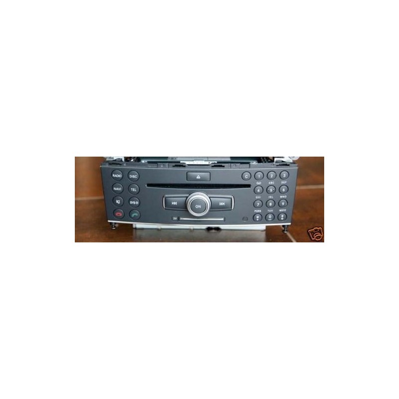 MERCEDES W204 COMAND APS BLUETOOTH MP3 NTG4 GPS HDD INTEGRE MERCEDES W204 CLASS C