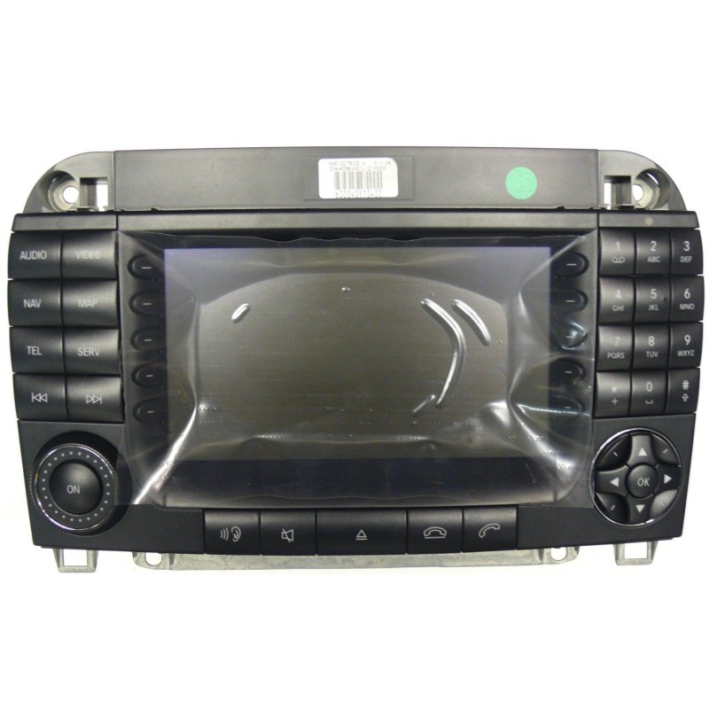 MERCEDES S W220 COMAND GPS NAVIGATION DVD MP3 16.9 COULEUR APS GPS CLASS S W220