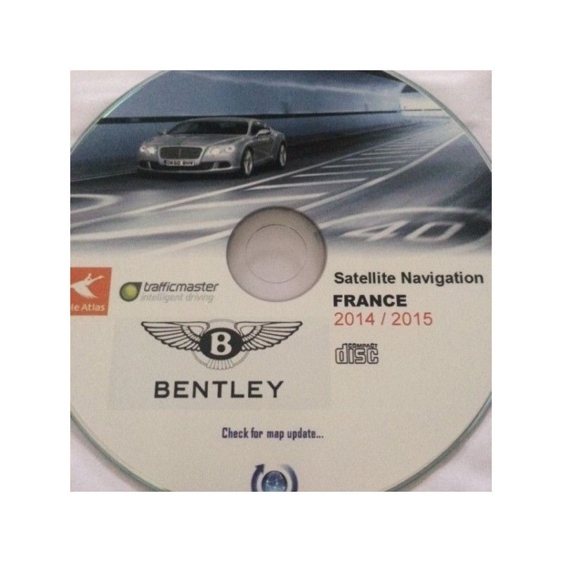 CD  NAVIGATION Bentley 2014 2015 (France, Andorre, Monaco) INCLUS