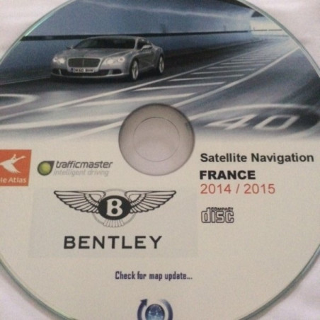 CD  NAVIGATION Bentley 2014 2015 (France, Andorre, Monaco) INCLUS