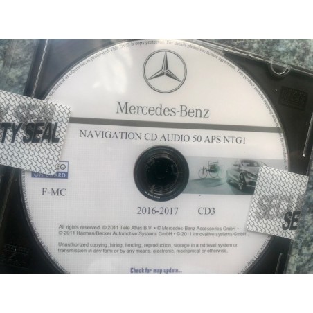 CD NAVIGATION FRANCE 2017 APS50 NTG1 EUROPE APS 50 V12 W211 w219 w220 w171 NTG1 CLASS S CLASS E CLS GPS MERCEDES