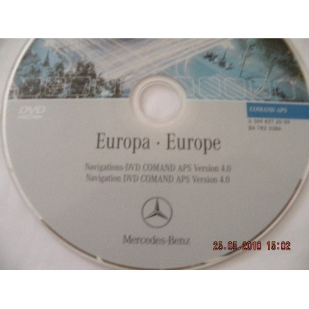 CD DVD NAVIGATION 4.1, 6.3, 6.1 EUROPE CLASS R A B CLK VIANO CLASS C W203 W209 W251 W169 GPS MERCEDES