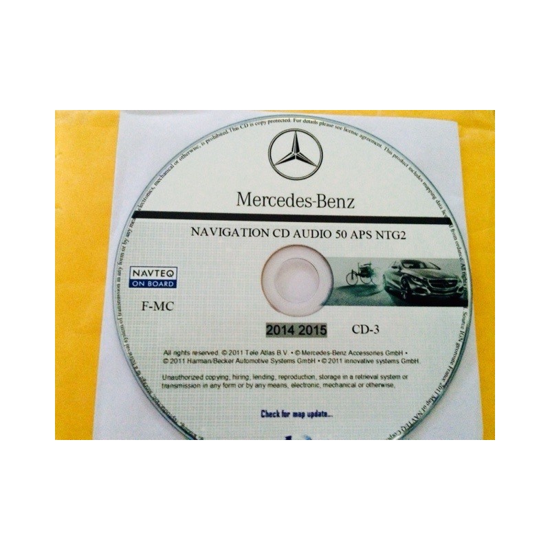 CD NAVIGATION NTG2 FRANCE 2015 APS50 NTG2 EUROPE APS 50 W164 w203 w209 w169 w251 NTG2 CLASS S CLASS E CLS GPS MERCEDES