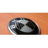 1X LOGO BMW M3 E30 E24 E28 635 csi 635csi COFFRE 88 mm BMW E30 316i 318i 320i 323i 325i 328i CARBON NOIR