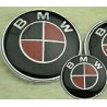 LOGO JANTE CAPOT VOLANT BMW CARBON GRIS FONCÉ CARBON ROUGE MM E39 E46 X5 E38 E90 E91 E92 E93 Z3 Z4 E53 E65 X3 M3 M5 E90 E36