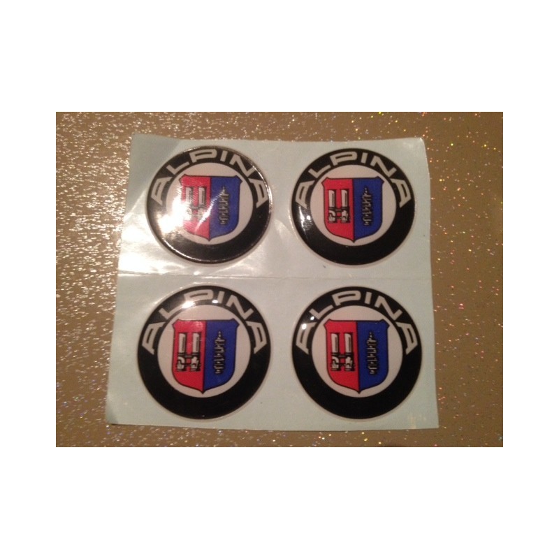 4X LOGOS JANTE BMW ALPINA 45MM E39 E46 X5 E38 E90 E91 E92 E93 Z3 Z4 E53 E65 X3 M3 M5 E90 E36 ETC...