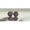 4X VALVES BMW ALPINA ALU M3 E36 E46 E39 E60 E90 E92 E93 M/// BMW E36 E39 E46 E53 E38 E39 E65 E60 E90 E92 ORIGINAL M POWER