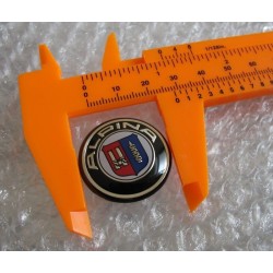 1x LOGO BMW ALPINA 29 MM IDRIVE E39 E46 X5 E38 E90 E91 E92 E93 Z3 Z4 E53 E65 X3 M3 M5 E90 E36 ETC...