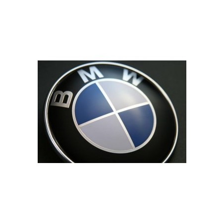 LOGO COFFRE 78mm BMW bleu et blanc original