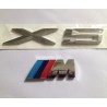 bmw KITS INSIGNE LOGO MONOGRAMME X5 COFFRE ARRIERE ABS + LOGO M TECH M5 E39 E46 X5 E38 E90 E91 E92 E93 Z3 Z4 E53 E65