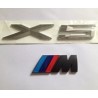 bmw KITS INSIGNE LOGO MONOGRAMME X5 COFFRE ARRIERE ABS + LOGO M TECH M5 E39 E46 X5 E38 E90 E91 E92 E93 Z3 Z4 E53 E65