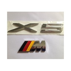 bmw KITS INSIGNE LOGO MONOGRAMME X5 COFFRE ARRIERE ABS + LOGO M TECH M5 E39 E46 X5 E38 E90 E91 E92 E93 Z3 Z4 E53 E65