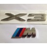 BMW KITS INSIGNE LOGO MONOGRAMME X3 COFFRE ARRIERE ABS + LOGO M TECH M5 E39 E46 X5 E38 E90 E91 E92 E93 Z3 Z4 E53 E65