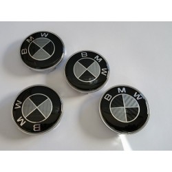 4X LOGOS JANTE BMW CARBON...