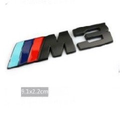 INSIGNE BMW COFFRE ARRIERE M3/// PETITE TAILLE