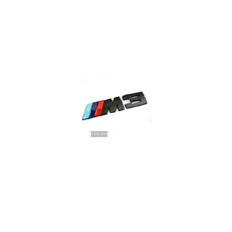 INSIGNE BMW COFFRE ARRIERE M3/// PETITE TAILLE