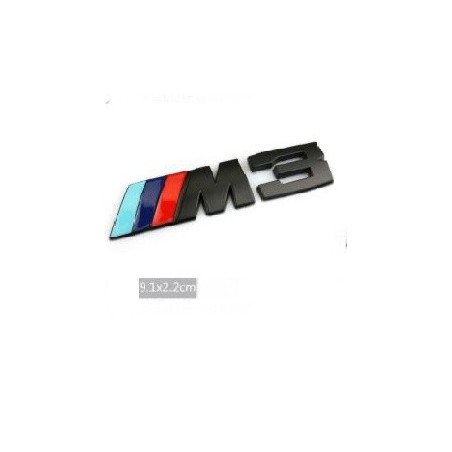 INSIGNE BMW COFFRE ARRIERE M3/// PETITE TAILLE