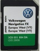 CARTE SD GPS NAVIGATION EUROPE VOLKSWAGEN
