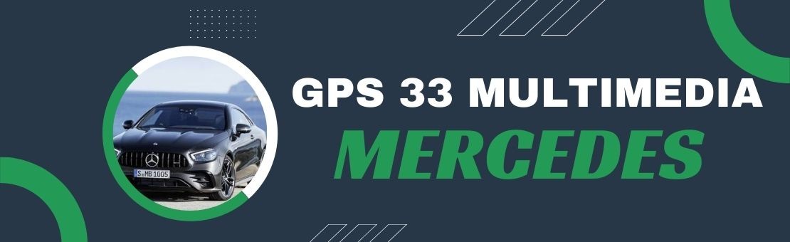 GPS d’origine constructeur embarqué, autoradio et téléphonie pour Mercedes